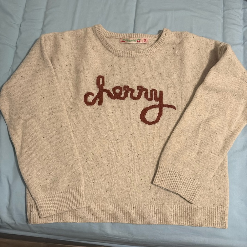 Bonpoint 100% wool pullover 10A